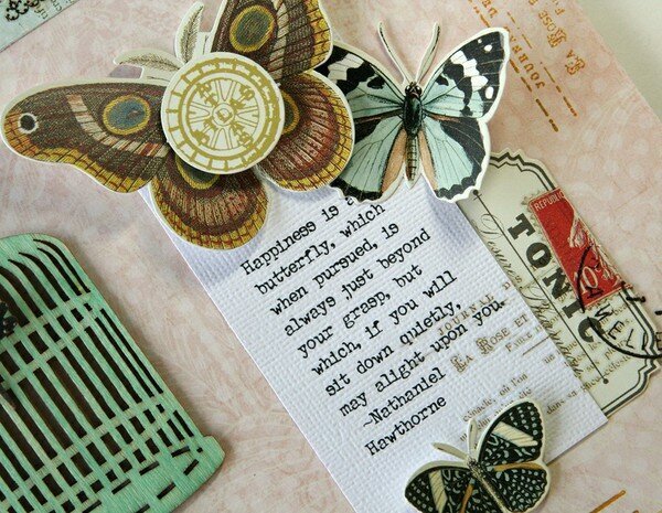 Butterfly Garden Collage #2