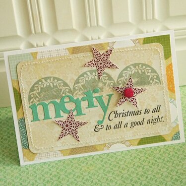 Merry card
