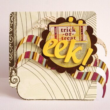 Eek! card *NEW Pink Paislee*