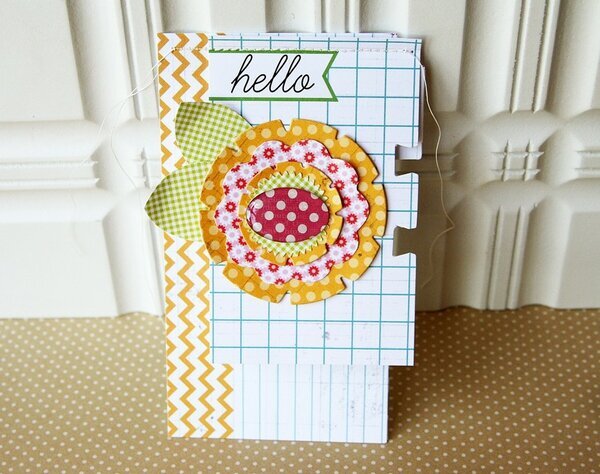 Greeting cards made from journaling cards