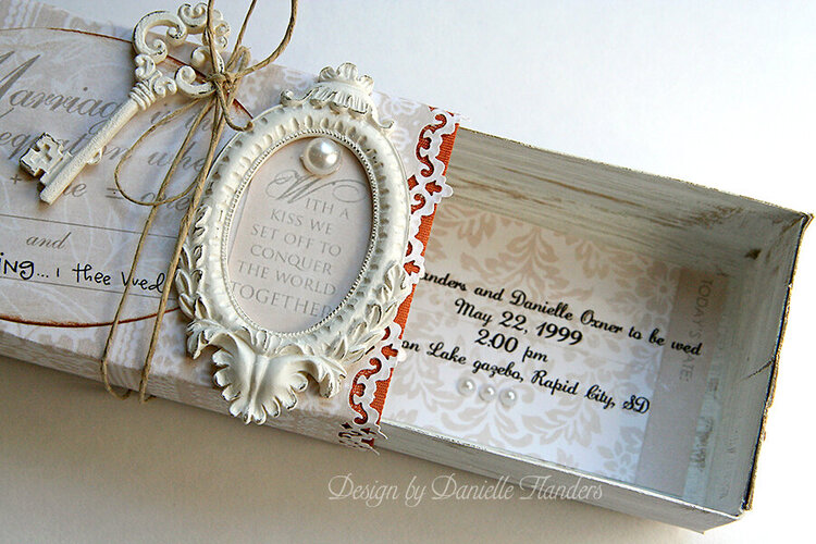 Wedding keepsake box *Melissa Frances*
