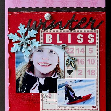 Winter Bliss *Cut Cardstock*