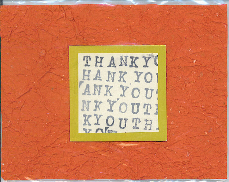 Thank You Card Swap