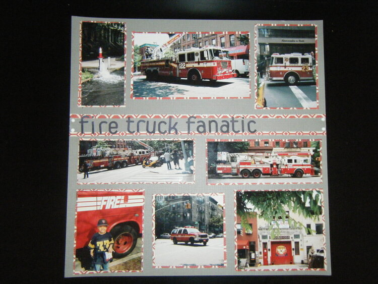 Fire Truck Fanatic
