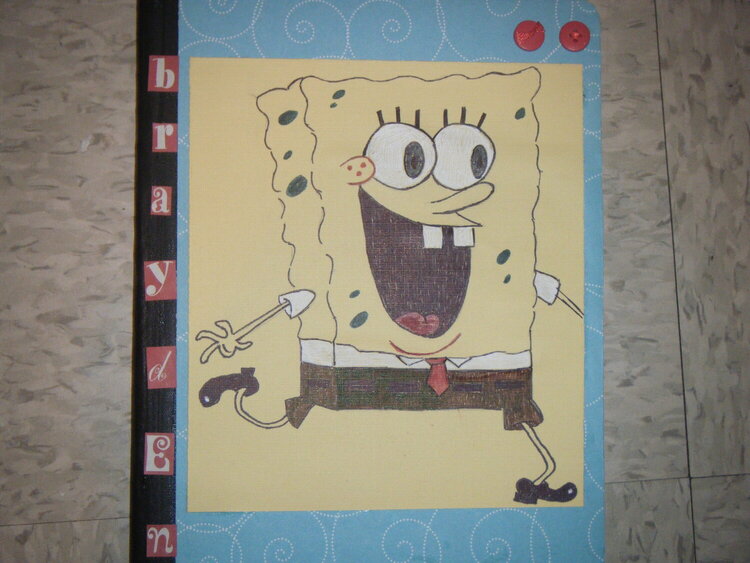 Sponge Bob for Brayden