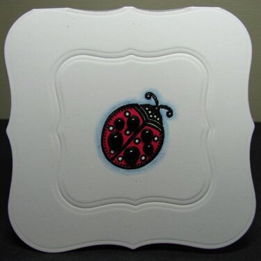 Ladybug card