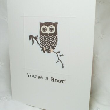 You&#039;re a hoot!