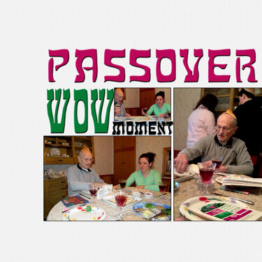 2013 Passover Page 1