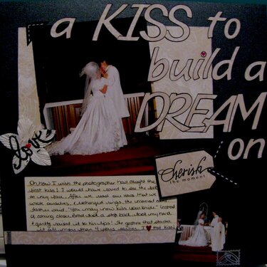 Wedding album - kiss