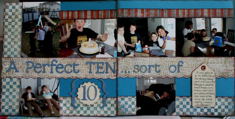 Tenth birthday party