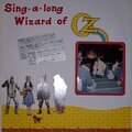 Sing-a-long Wizard of Oz
