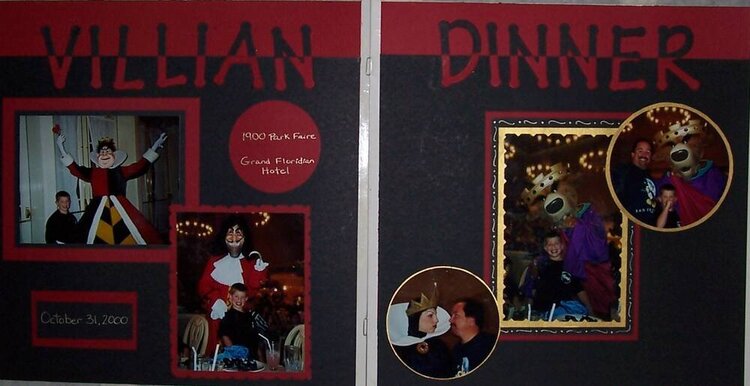 Disney&#039;s Villian Dinner