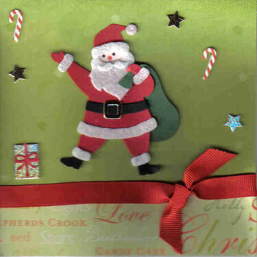 Santa Christmas Card