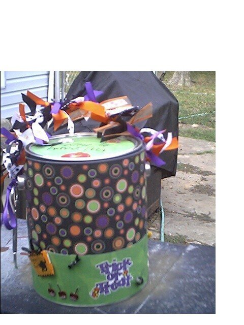 Halloween Paint Can