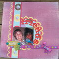 April Scraplifting Challange " Friends"