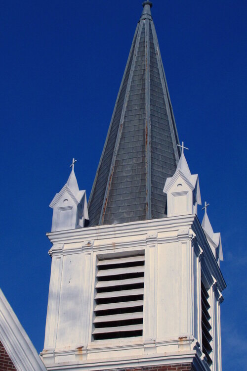 old church steeple