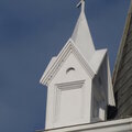 Old Church Steeple Close Up