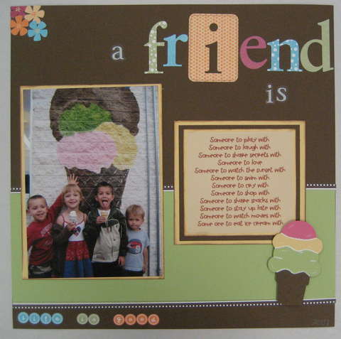 A Friend is...