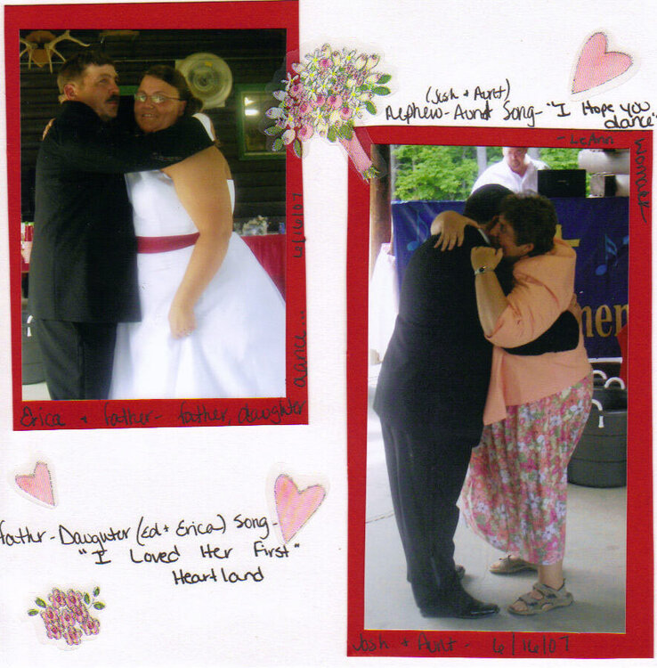 Erica &amp; Josh Smith&#039;s wedding scrapbook, page 9