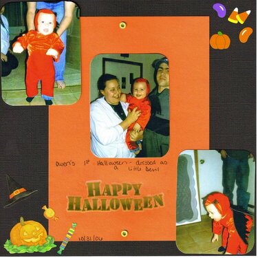 Happy Halloween Owen! (also for Grandparents book)