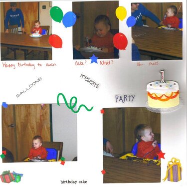 Happy Birthday Owen-Right Page