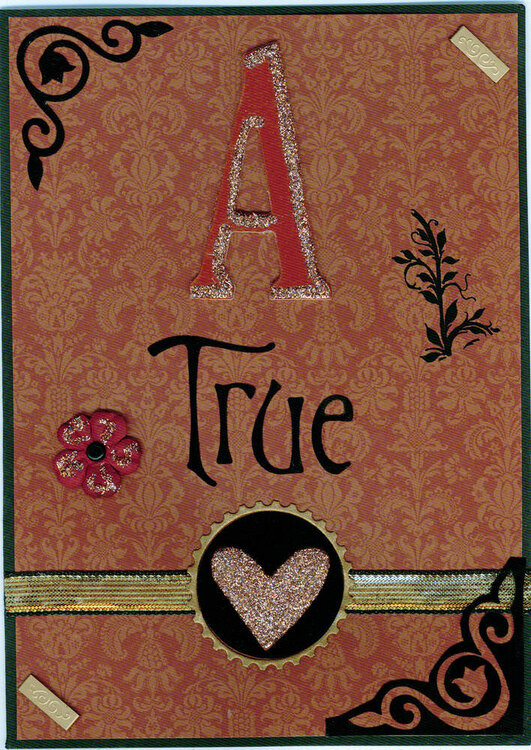 A True Love Valentine&#039;s Day Card