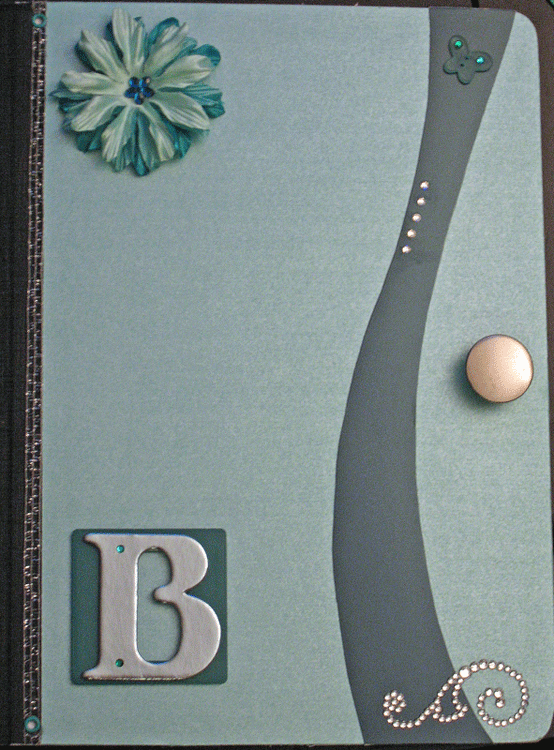 Altered Composition Book - Brande (No Flash Photo)