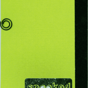 Green Mini Composition Book (Back)