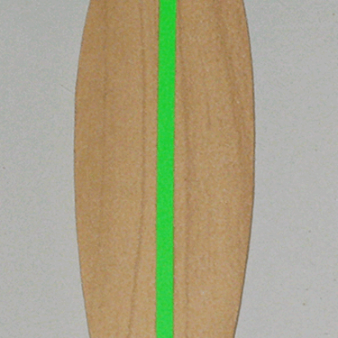 Pine Woodgrain Print 11 pt Surf Board
