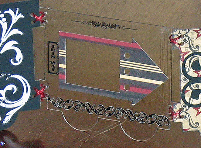 Clear Scraps Acrylic Mini Train Frame/Album