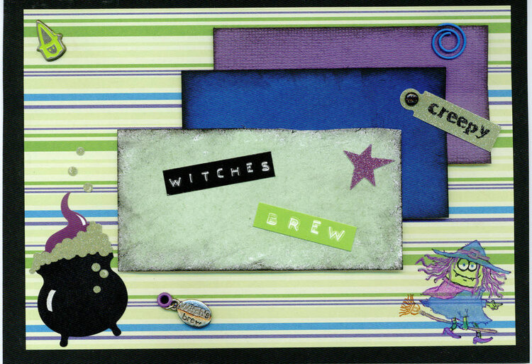 Witchy Brew-Ha-Ha Card