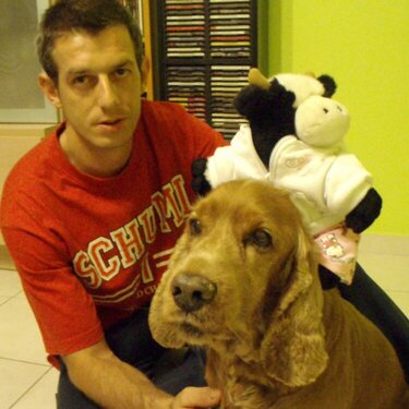 2007 Febrero Muuumi con Santi y Goofy