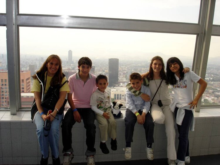 2006 Dic  - En el mirador de la Torre Latino