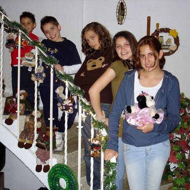 2007 Enero - En casa rinos y sobrinas