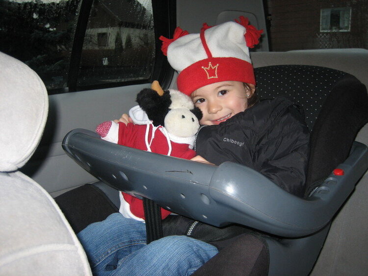 2007 Marzo - En el carro con Lydiana