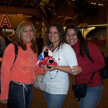 2006 Nov 8 - Llegando a Orlando con Brenda