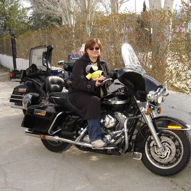 2007 Enero - En la moto