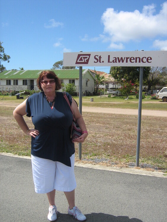 Kathy at st Lawrence Queensland..