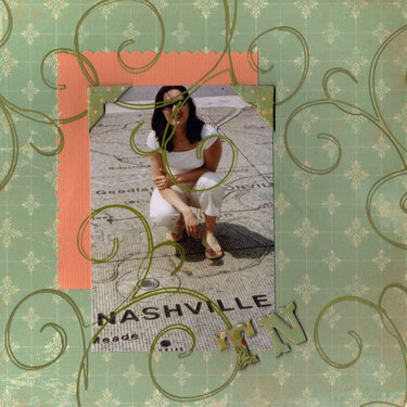 Nashville, TN-Special Project Scrap page