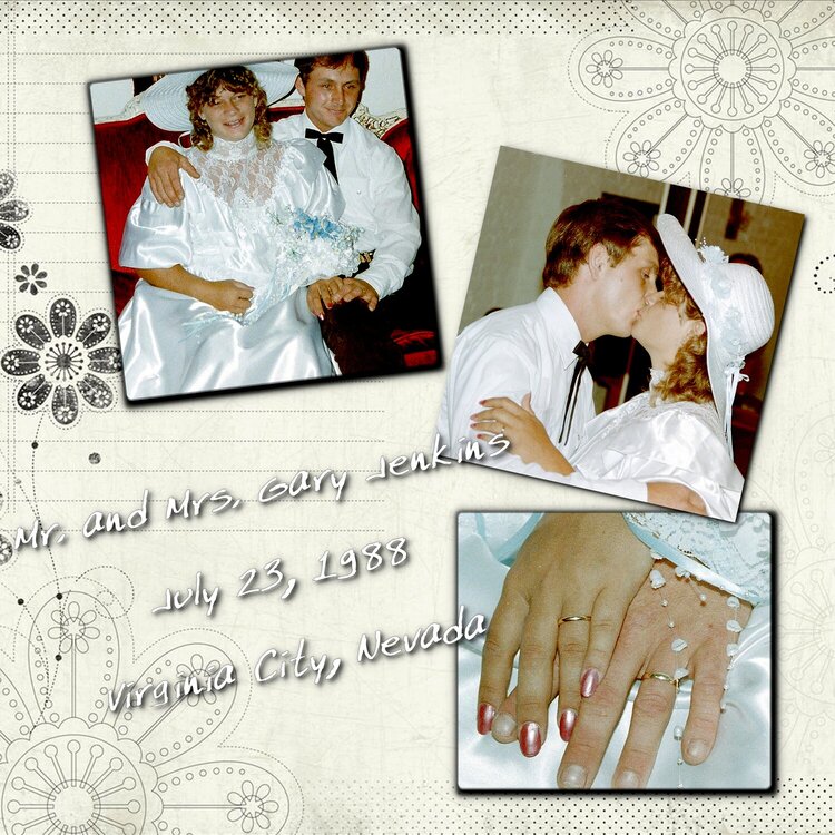 Our Wedding Day 1988