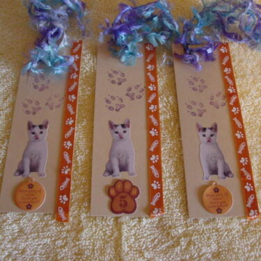 Cat Bookmark