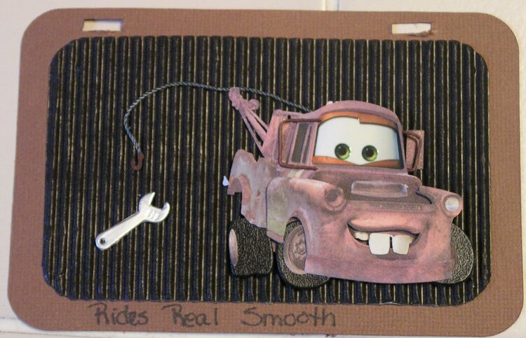license plate tow mater