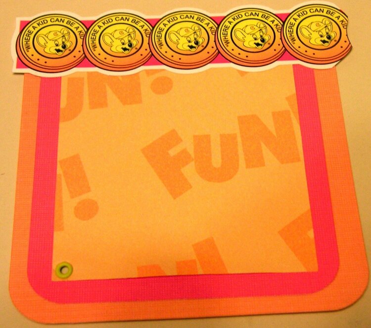 chuckie cheese journal box