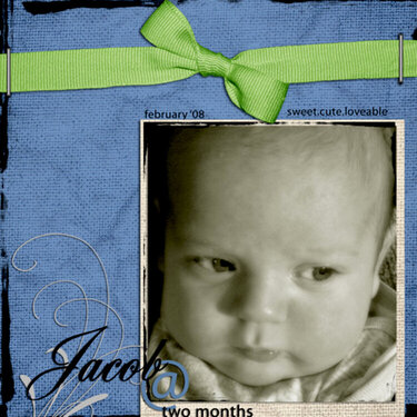 Jacob at two months