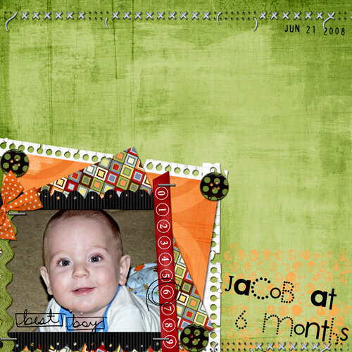 jacob at 6 months
