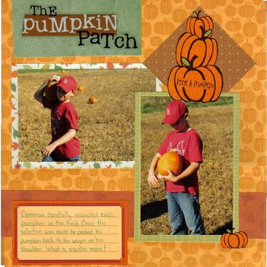 Pick a Pumpkin Cam