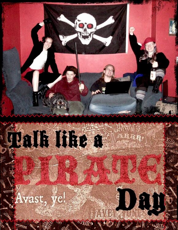 pirate, talk like a pirate day, september