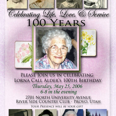 Grandma&#039;s 100th Birthday