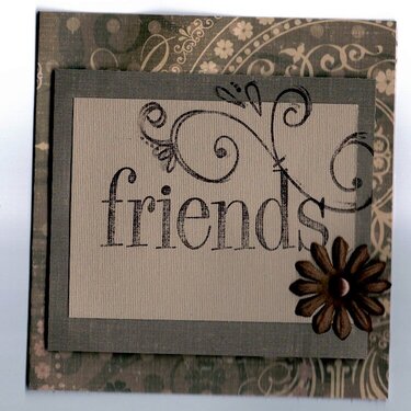 Friend card