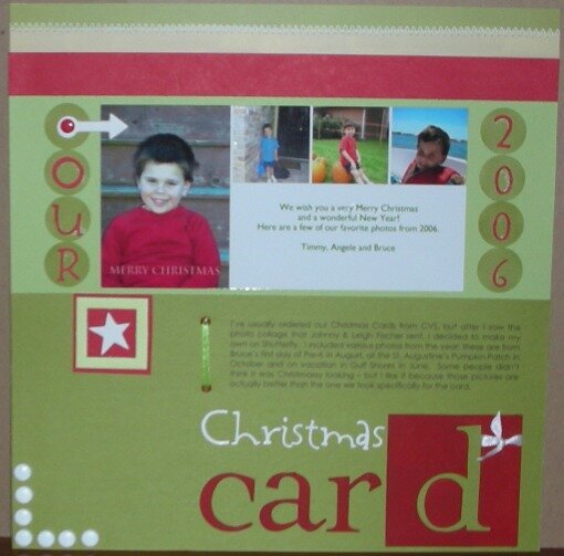 Our 2006 Christmas Card